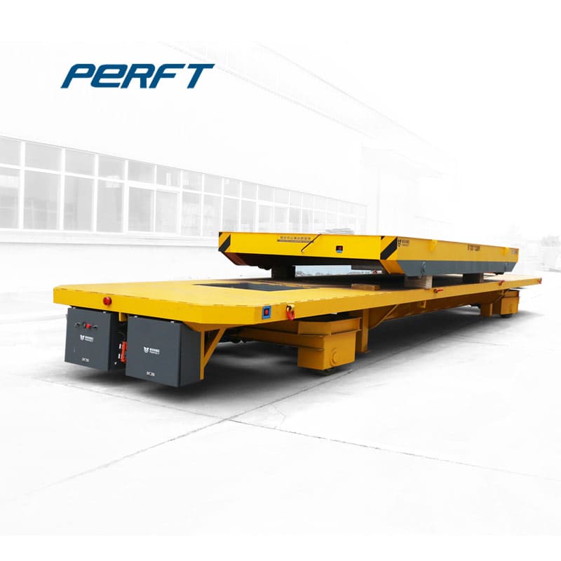 rail flat cart for steel factory 5t